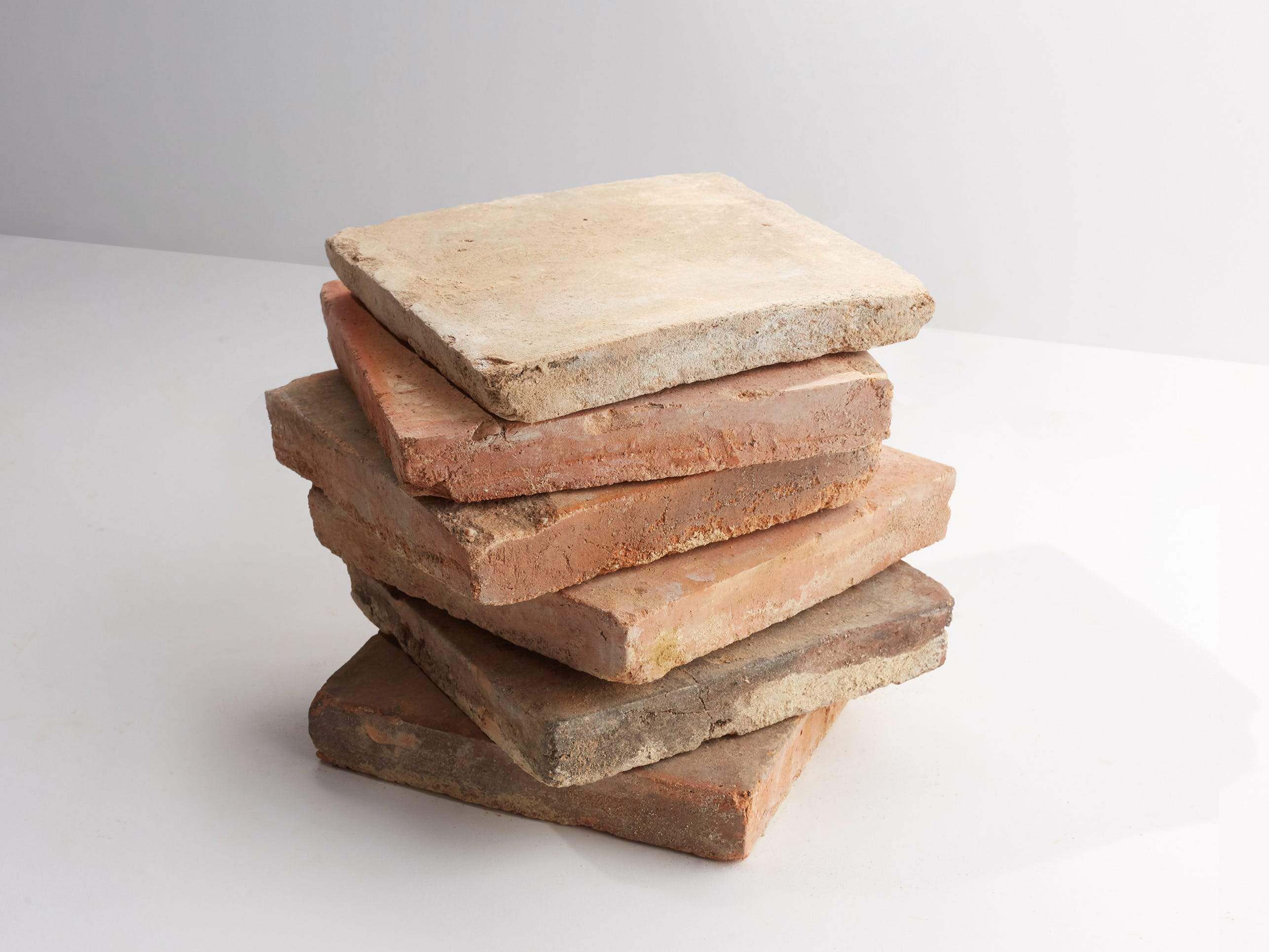 antique terracotta | provincial red | square sample ~ 6"x6"x¾" - Image 4