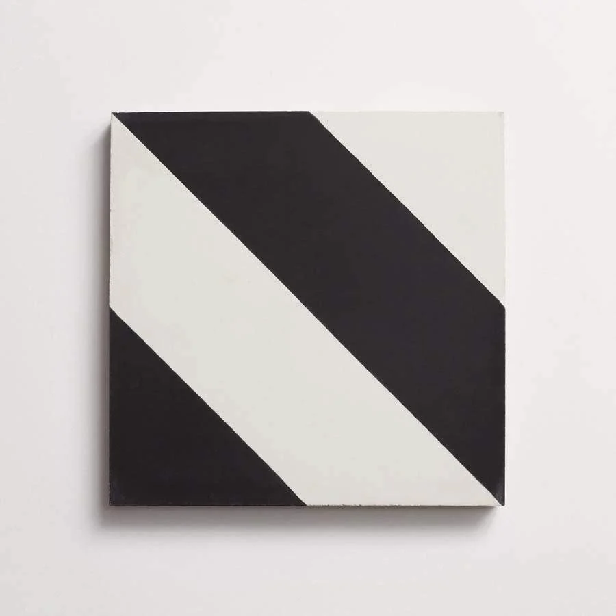 cement | Industrial milan | black + white ~ 8"x8"x⅝" - Image 4