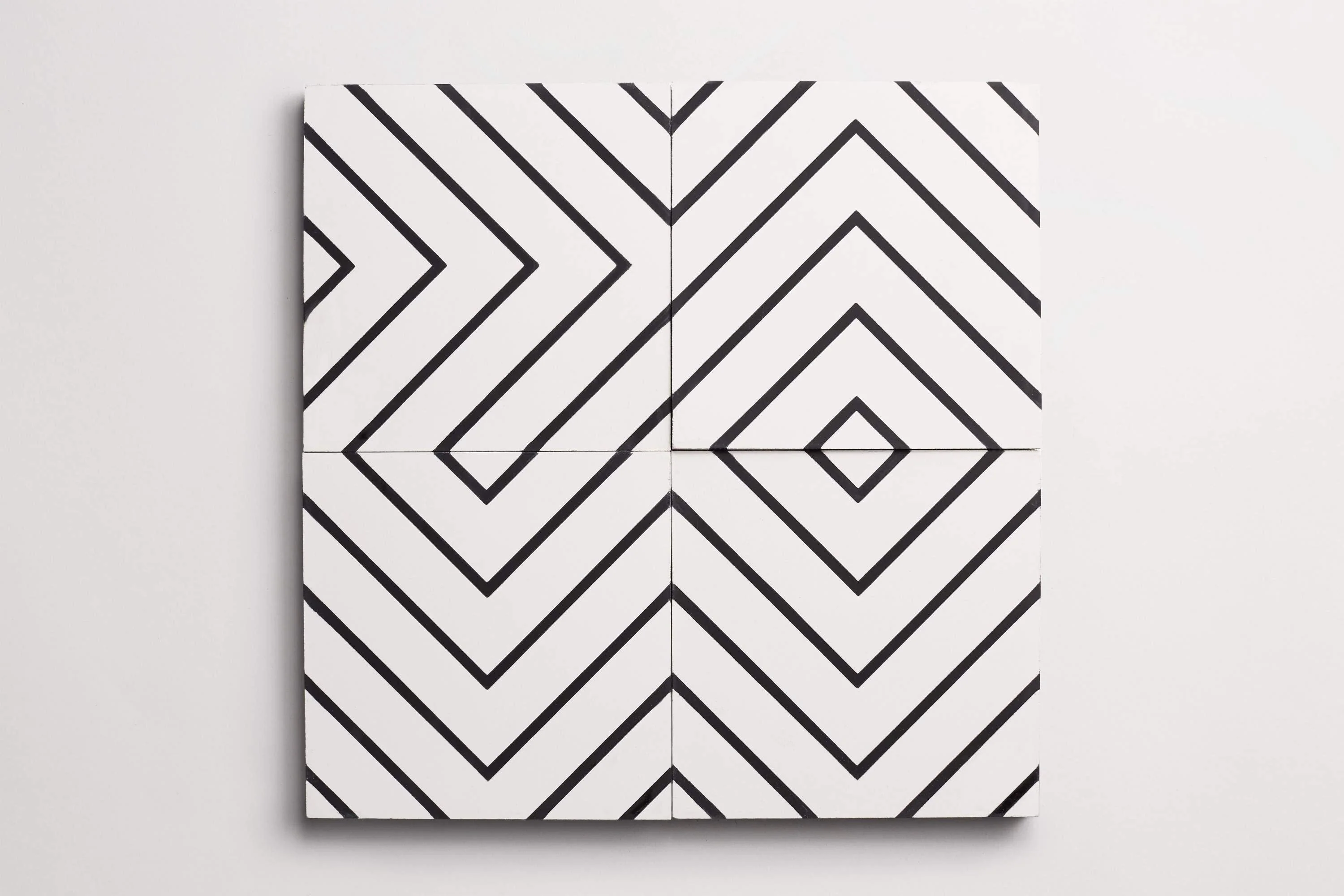 cement | zenith | white + black sample ~ 8"x8"x⅝" - Image 3