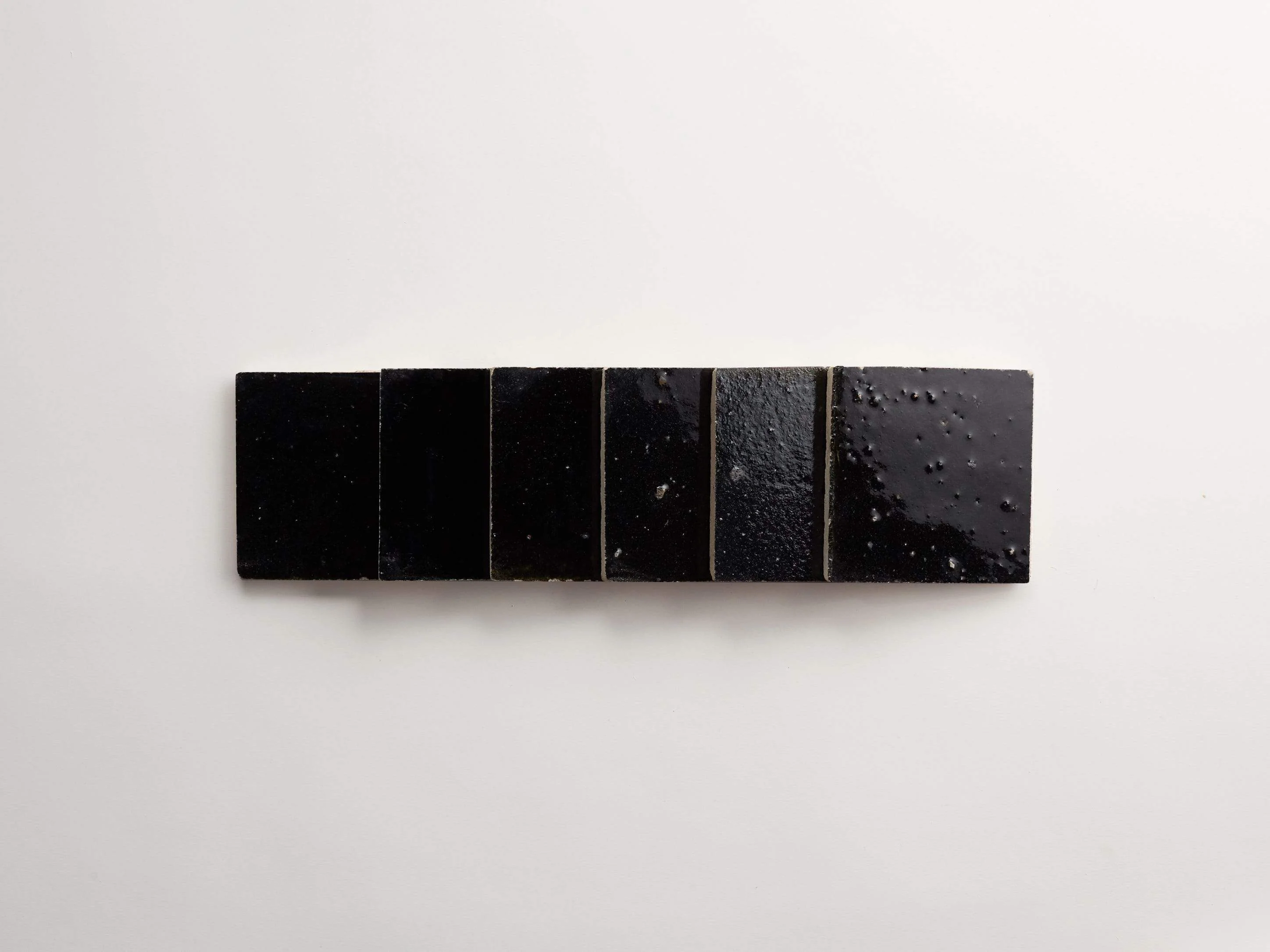 eastern earthenware | night lagoon | petite | ~ 4"x4"x0.375" - Image 3