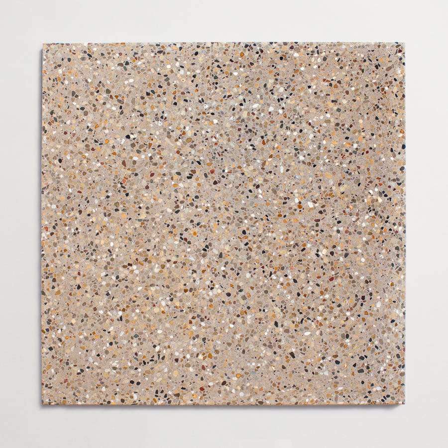 forage terrazzo | shell | square ~ 24"x24"x⅝" - Image 3