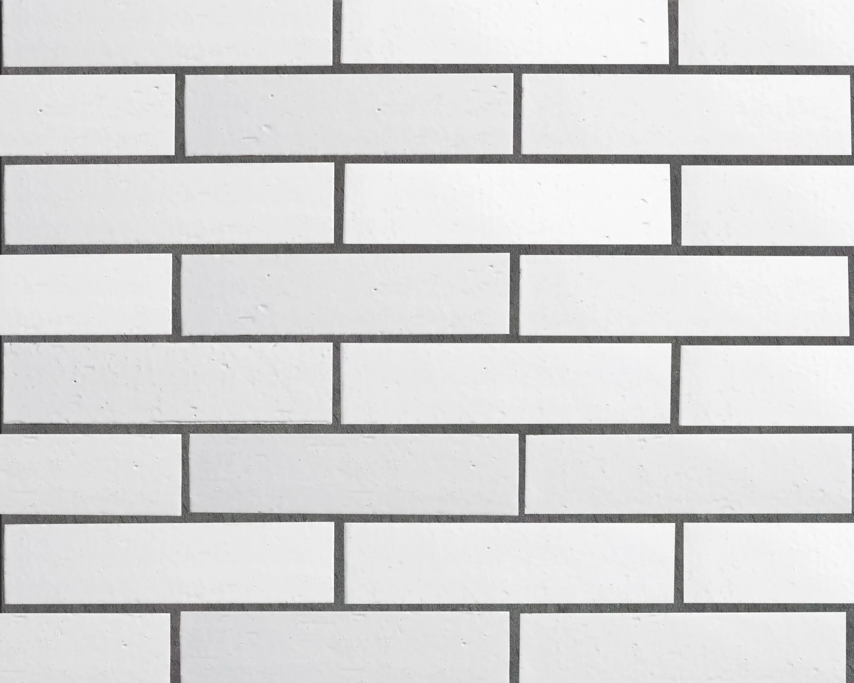 modern farmhouse brick | white gloss ~ 2½"x9½"x⅜" - Image 5