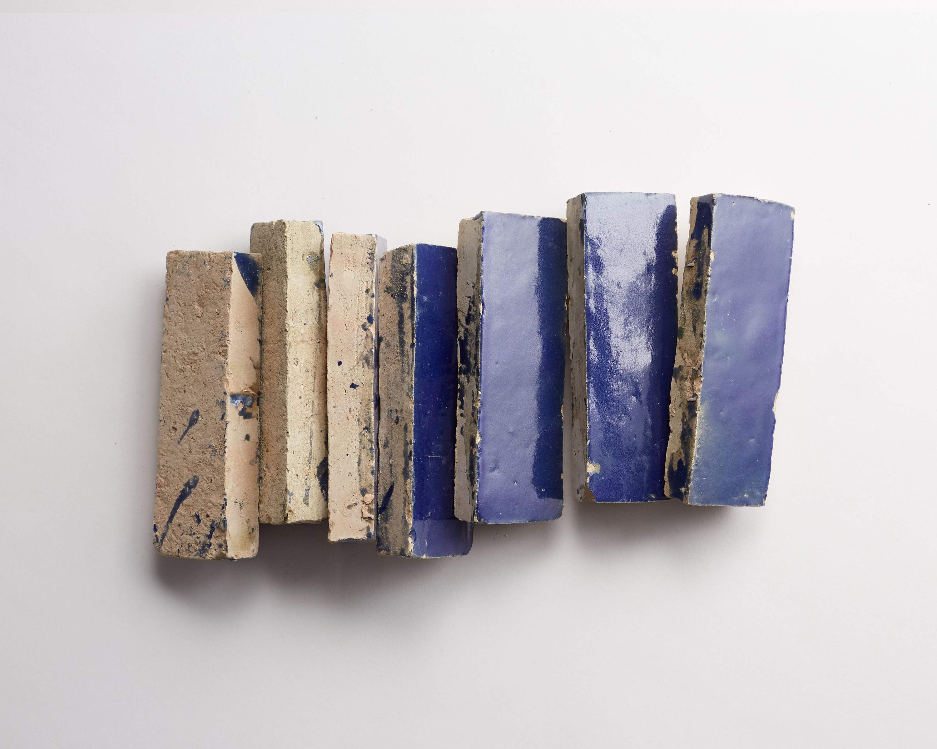 zellige | ancient sea | bejmat ~ 2"x6"x¾" - Image 5