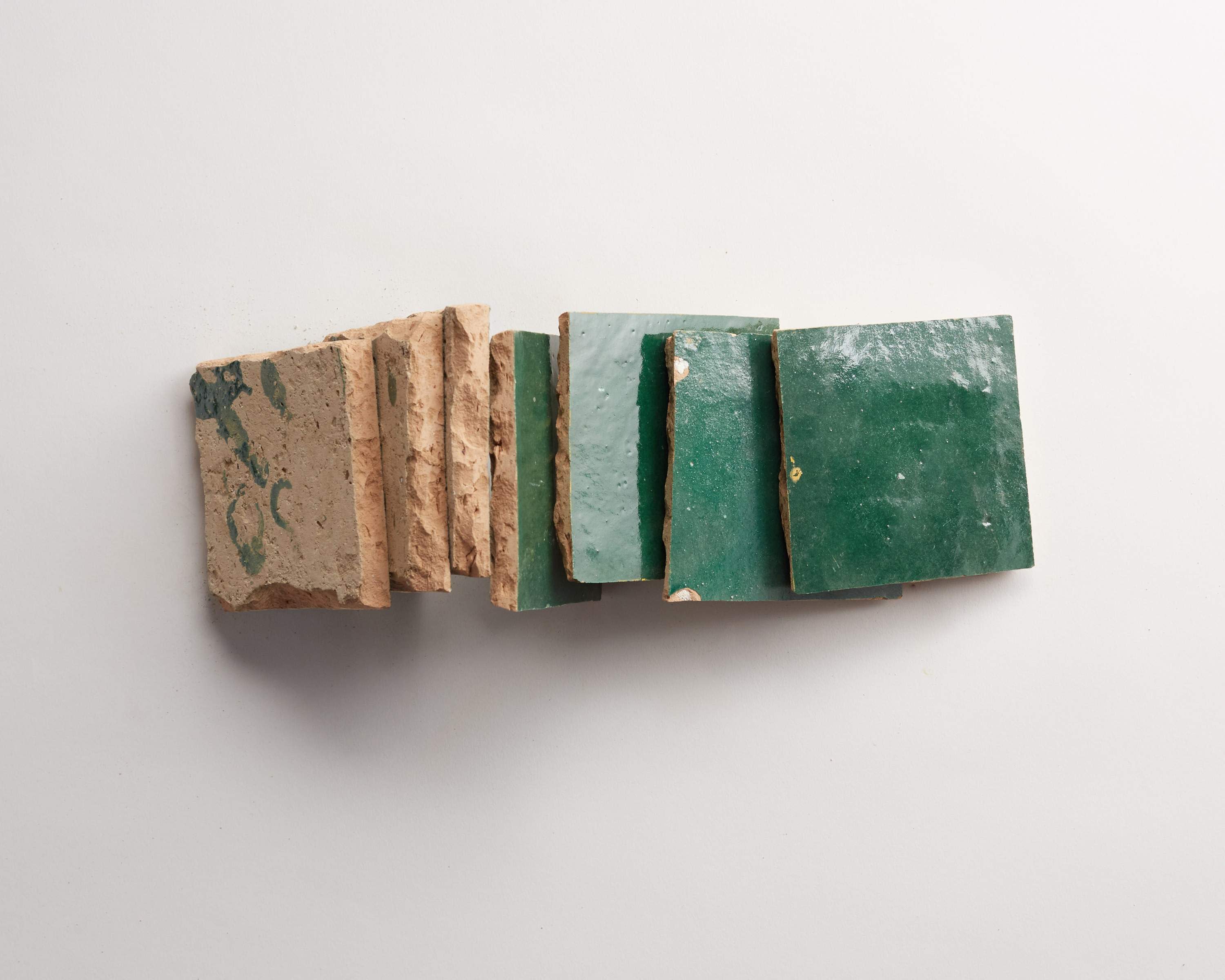 zellige | secret lagoon | square ~ 4"x4"x⅜" - Image 5