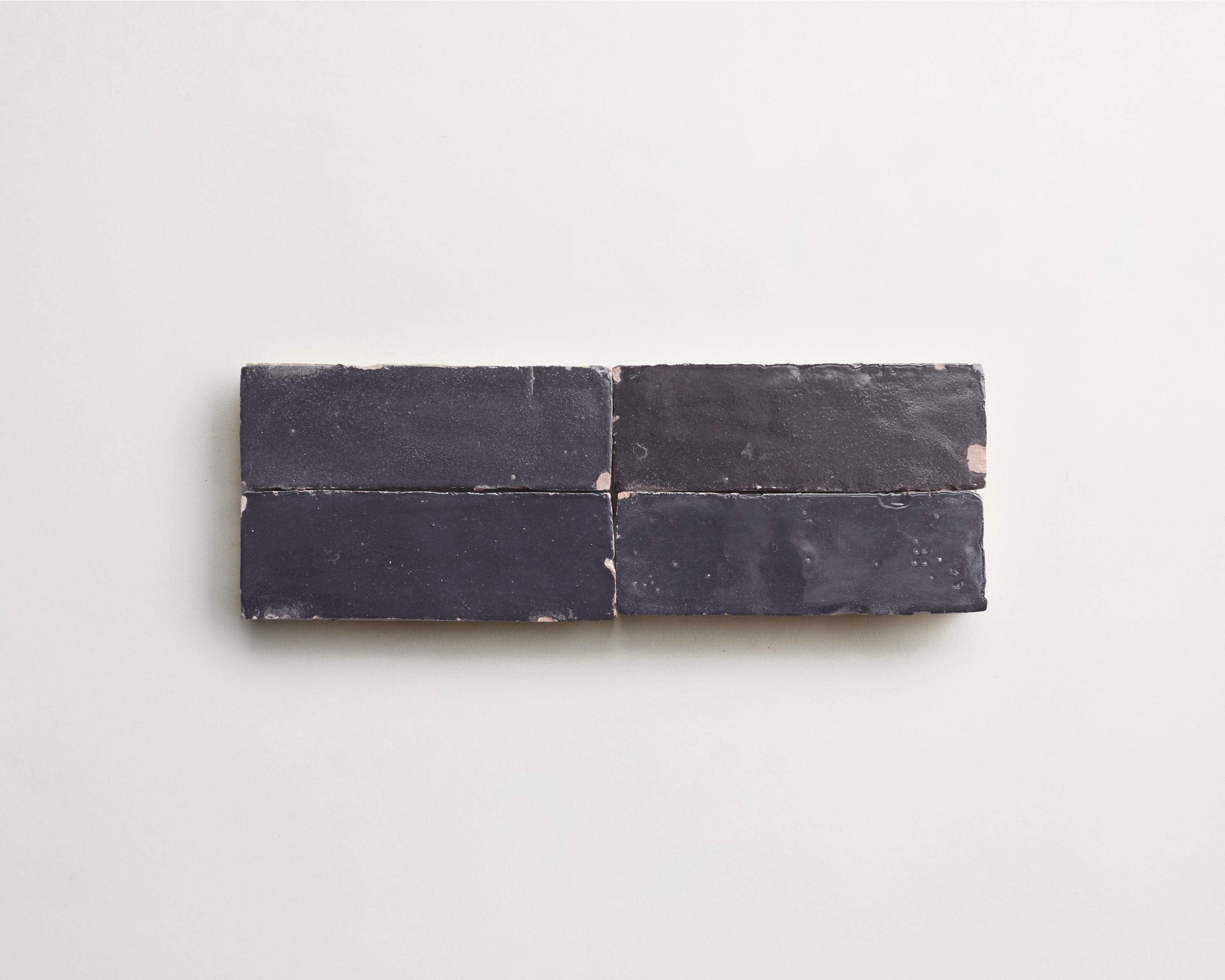 zellige | battled armor | bejmat ~ 2"x6"x¾" - Image 3