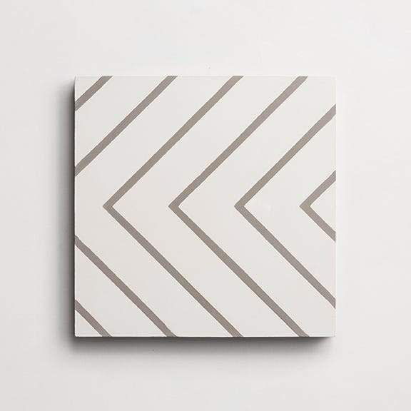 cement | zenith | white + metal ~ 8"x8"x⅝" - Image 4